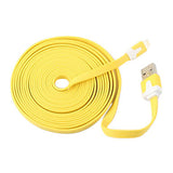8 Pin Colorful Charge and Data Flat Cable for iPhone 6