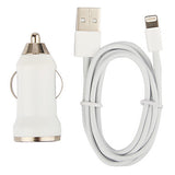 Tiny Car Charger with 100cm Apple 8 Pin Cable for iPhone 6 iPhone 6 Plus