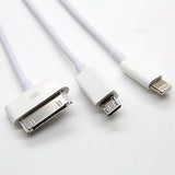 3 in 1 USB Charger Cable