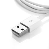 Dual USB AC Wall Charger with 1.0 Meter 8-Pin Cable