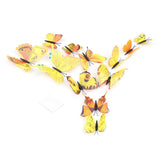 PVC 3D Butterfly Tatoos Wall Sticker Home Decoration Decals Fridge Sticker Wedding Wall Decals Office Wall sticker Store Wall Wticker Window sticker