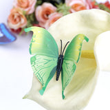 PVC 3D Butterfly Tatoos Wall Sticker Home Decoration Decals Fridge Sticker Wedding Wall Decals Office Wall sticker Store Wall Wticker Window sticker
