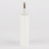 EU Plug AC Wall Charger with Apple 8 Pin Coiled Cable