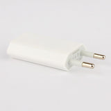 EU Plug AC Wall Charger with Apple 8 Pin Coiled Cable