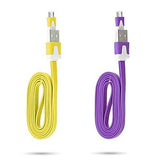 Flat Noodle Micro USB Charge Cable