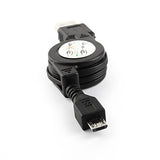 Retractable USB Cable of USB A To Mini 5-Pin