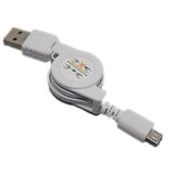 Retractable USB 2.0 to Micro USB Cables