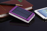 30000mAH Solar Charger 2 Port External Battery Pack Power Bank