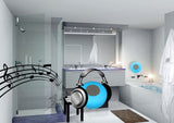 Portable Waterproof Wireless Bluetooth Shower Speaker With Mic Mini Loudspeakers Music Car Speakers