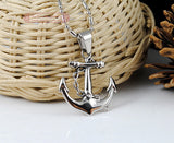 Fashion Pirate Jewelry, 316L Stainless Steel Anchor Pendant Necklace For Men&Women Jewelry