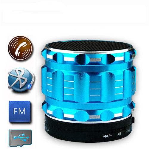 Bluetooth Speakers Metal Steel Wireless Smart Hands Free Speaker With FM Radio Support SD Card For iPhone