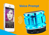 Mini Bluetooth Speakers Metal Steel Wireless Smart Hands Free Speaker