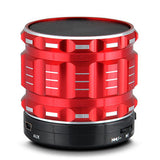 Mini Bluetooth Speakers Metal Steel Wireless Smart Hands Free Speaker