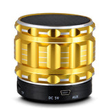 Mini Bluetooth Speakers Metal Steel Wireless Smart Hands Free Speaker