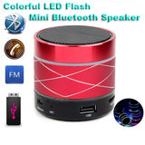 Multi-Function Colorful LED Portable Wileress Speaker