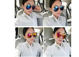 Fashion Vintage Eyeglasses Women & Men mirror Lenses Sunglasses