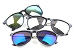 Women Coating Sunglasses Brand Designer Men Vintage Oculos Gafas Round Glasses
