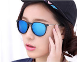 Women Coating Sunglasses Brand Designer Men Vintage Oculos Gafas Round Glasses