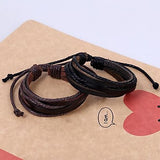 Personality Woven Leather Bracelet