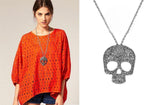 Fashion Gothic Lovely Skull necklaces & pendants Jewelry