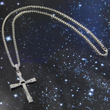 Male Necklaces & Pendants Fashion Movie jewelry Men Classic Colar CROSS Pendant Necklace