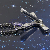 Male Necklaces & Pendants Fashion Movie jewelry Men Classic Colar CROSS Pendant Necklace