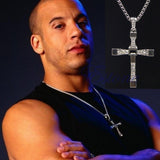 Male Necklaces & Pendants Fashion Movie jewelry Men Classic Colar CROSS Pendant Necklace