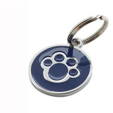 Dog Paw Style Dog Name Dog Tag Pets Identity card For Pets Dogs Cats 