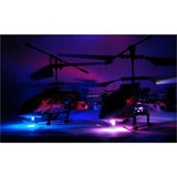 New Toy Blue AVATAR Z008 4CH Mini Metal 4 Channel RC Remote Control Helicopter with LED Light