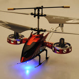 Hot Red Avatar Z008 4CH Metal RC Helicopter Micro Gyro Remote Controlled Aircraft Toy Gift RTF LED Light
