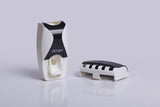 Fashion Automatic Toothpaste Dispenser +Toothbrush Holder Set Family Set Wall Mount