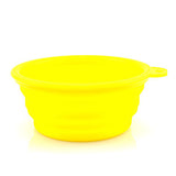 Silicon Foldable Traveling Bowl for Pets Dogs (Assorted Colors)
