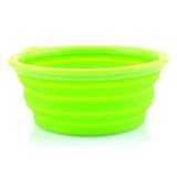 Silicon Foldable Traveling Bowl for Pets Dogs (Assorted Colors)
