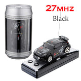 Mini Coke Can RC Radio Remote Control Micro Racing Car Hobby Vehicle Toy Birthday Gift
