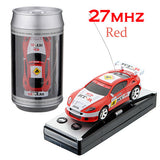 Mini Coke Can RC Radio Remote Control Micro Racing Car Hobby Vehicle Toy Birthday Gift