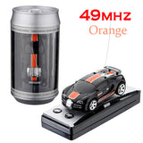Mini Coke Can RC Radio Remote Control Micro Racing Car Hobby Vehicle Toy Birthday Gift