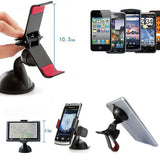 New Arrival Universal Stick Car Windshield Mount Stand Holder For iPhone Mobile Phone GPS
