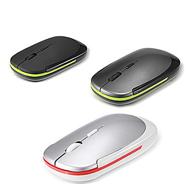 Ultra-slim 2.4G Wireless High-frequency Mouse (Assorted Colors)