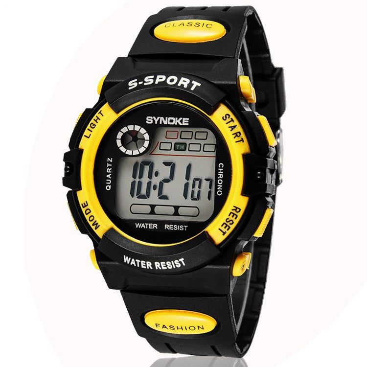 Children's digital Watches Super dive 30 M waterproof outside sport cartoon watches boys girl's Watches
