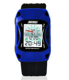 Kids Watches Car Style LED Cartoon Digital Watch Jelly Silicone 50m Waterproof Swim Sports Wristwatches For Children