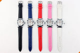 New Women Dress Watches 3ATM Waterproof Genuine Leather Strap Fashion Quartz Watch Student Wristwatch