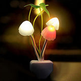 Colorful Romantic LED Mushroom Night Light DreamBed Lamp Home Decoration