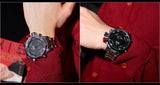 Men Wristwatches Fashion Casual Quartz Watch Dress Relogio Masculino Military Digit Watches Men Sports brand watch
