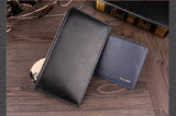 Hot sell luxury ultra-large capacity double zippers men wallets,ultra-thin leather wallets for men,fashion mens money clip