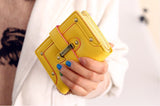 New Fashion good PU leather zipper&Hasp fashion women wallets/lady purses short style