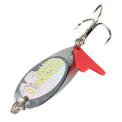 50mm Beveling Chamfer Paillette Fishing Lure Stosh Crank Bait Treble Hook