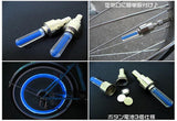 New 8pcs/lot Mix Color Bike Bicycle Car Wheel Tire Valve Cap Spoke Neon Flash LED Lights Lamp