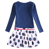 Baby Girl Dress long sleeve kids dresses for girls clothes Nova Floral Baby Girl Dress Kid Girl Party Dress children clothing