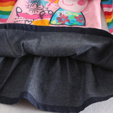 Baby Girl Dress long sleeve kids dresses for girls clothes Nova Floral Baby Girl Dress Kid Girl Party Dress children clothing