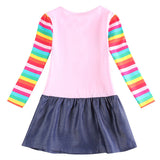 Baby Girl Dress long sleeve kids dresses for girls clothes Nova Floral Baby Girl Dress Kid Girl Party Dress children clothing